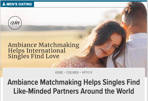DatingAdvice.com Ambiance Matchmaking Feature